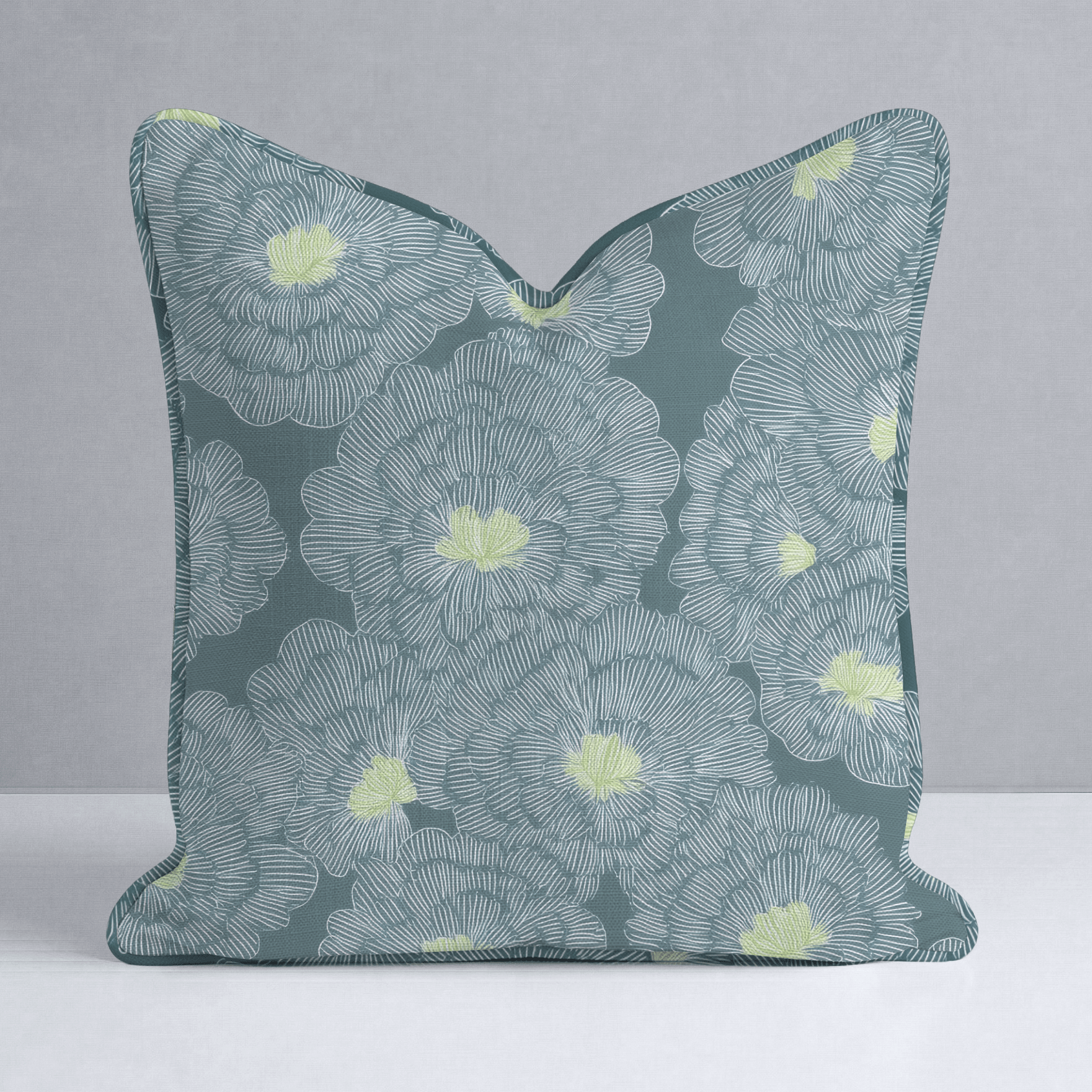 Reid Hall Throw Pillow - Lemon Park