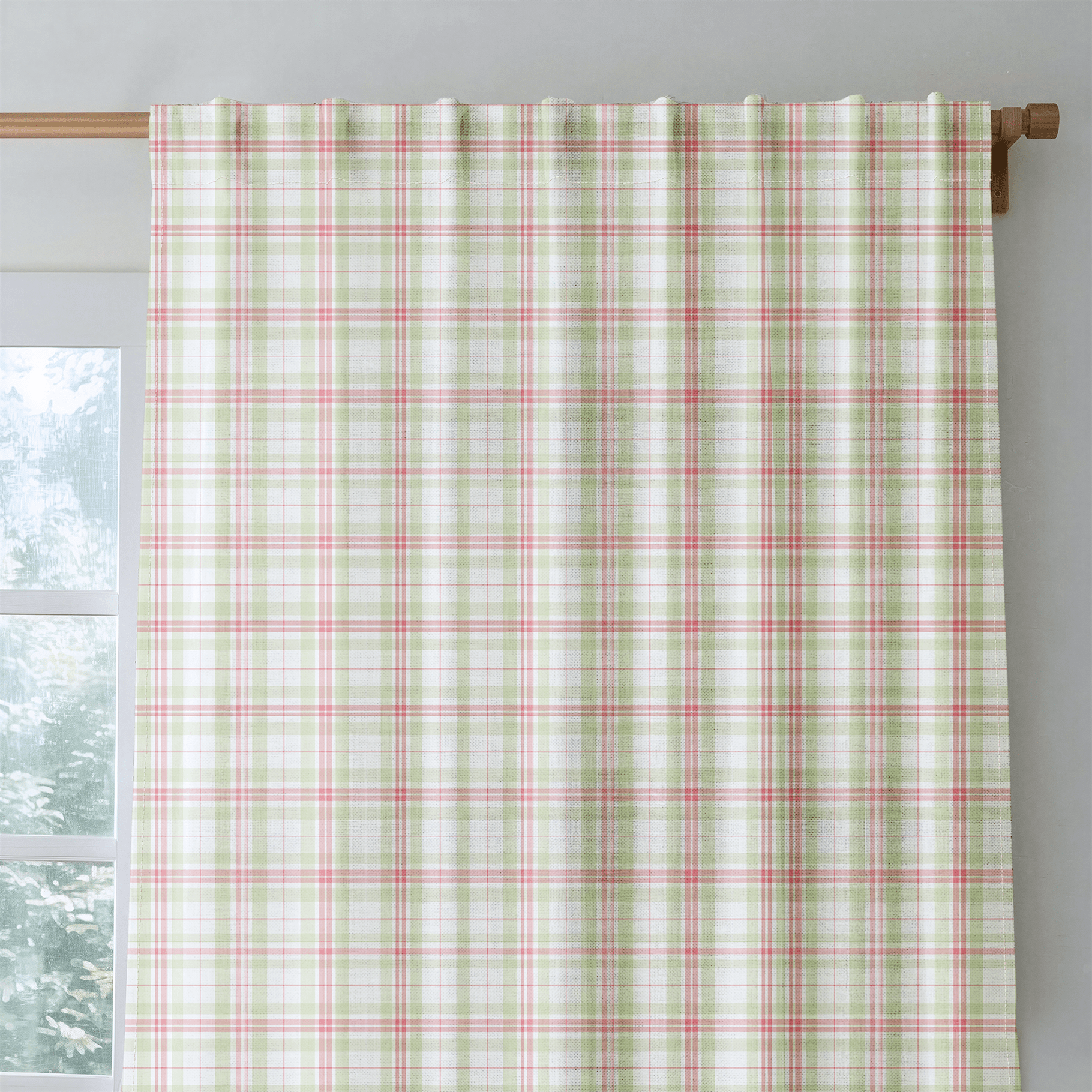 Rhubarb & Mint - Drapery - Lemon Park