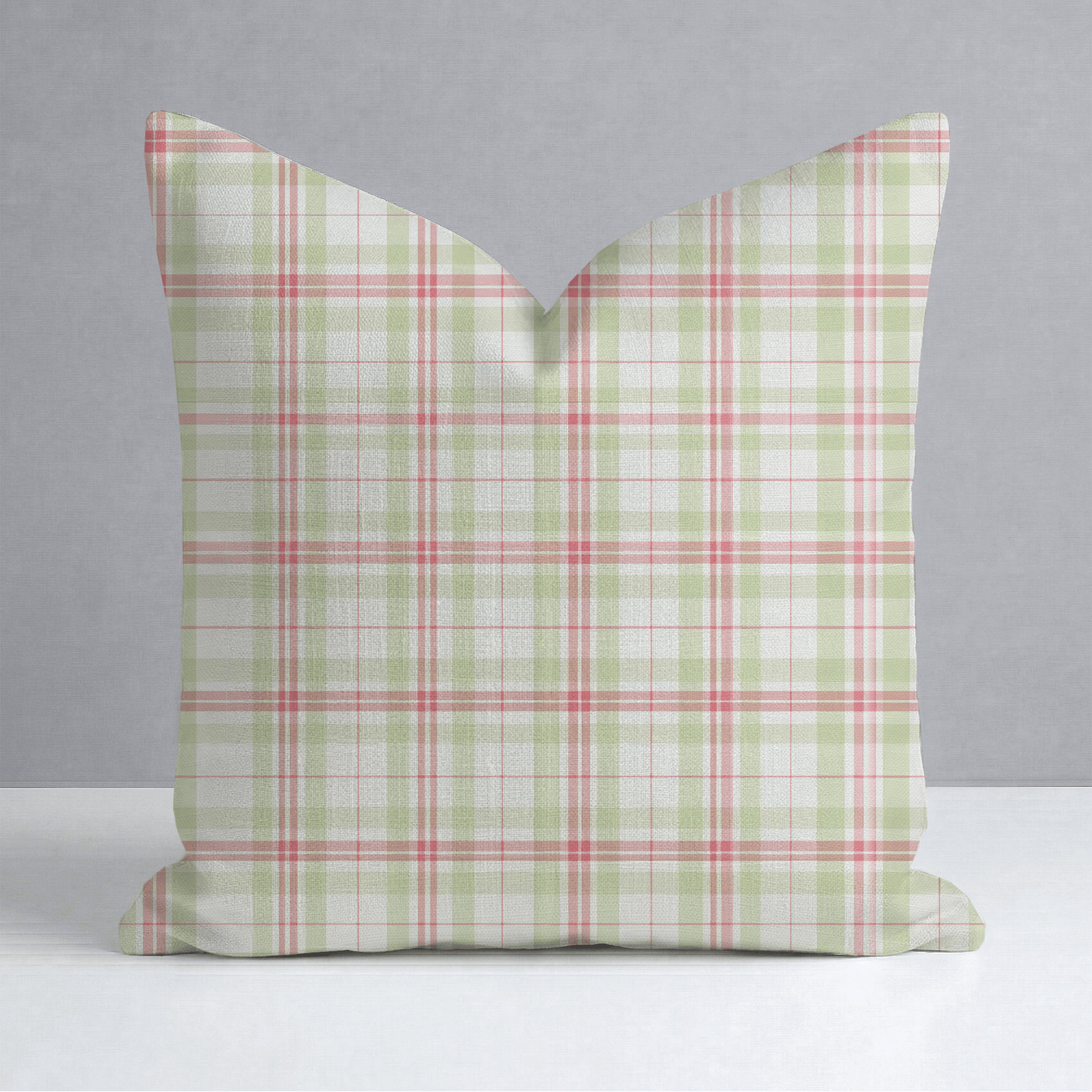 Rhubarb & Mint Throw Pillow - Lemon Park