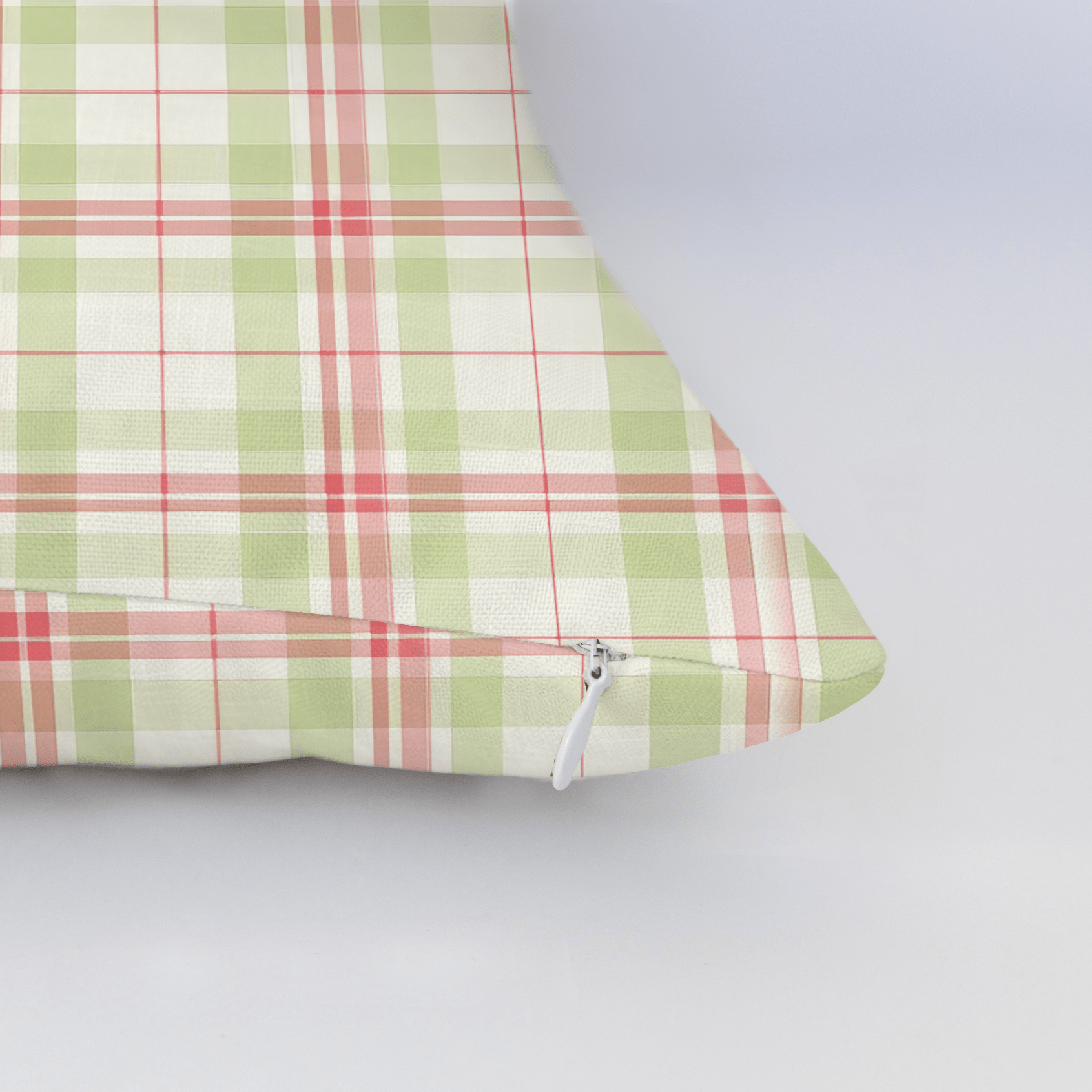 Rhubarb & Mint Throw Pillow - Lemon Park