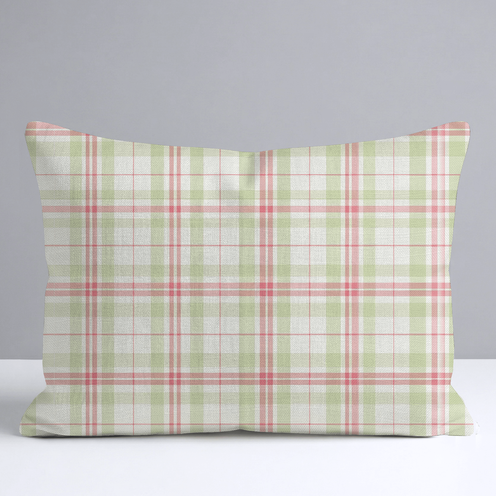 Rhubarb & Mint Throw Pillow - Lemon Park