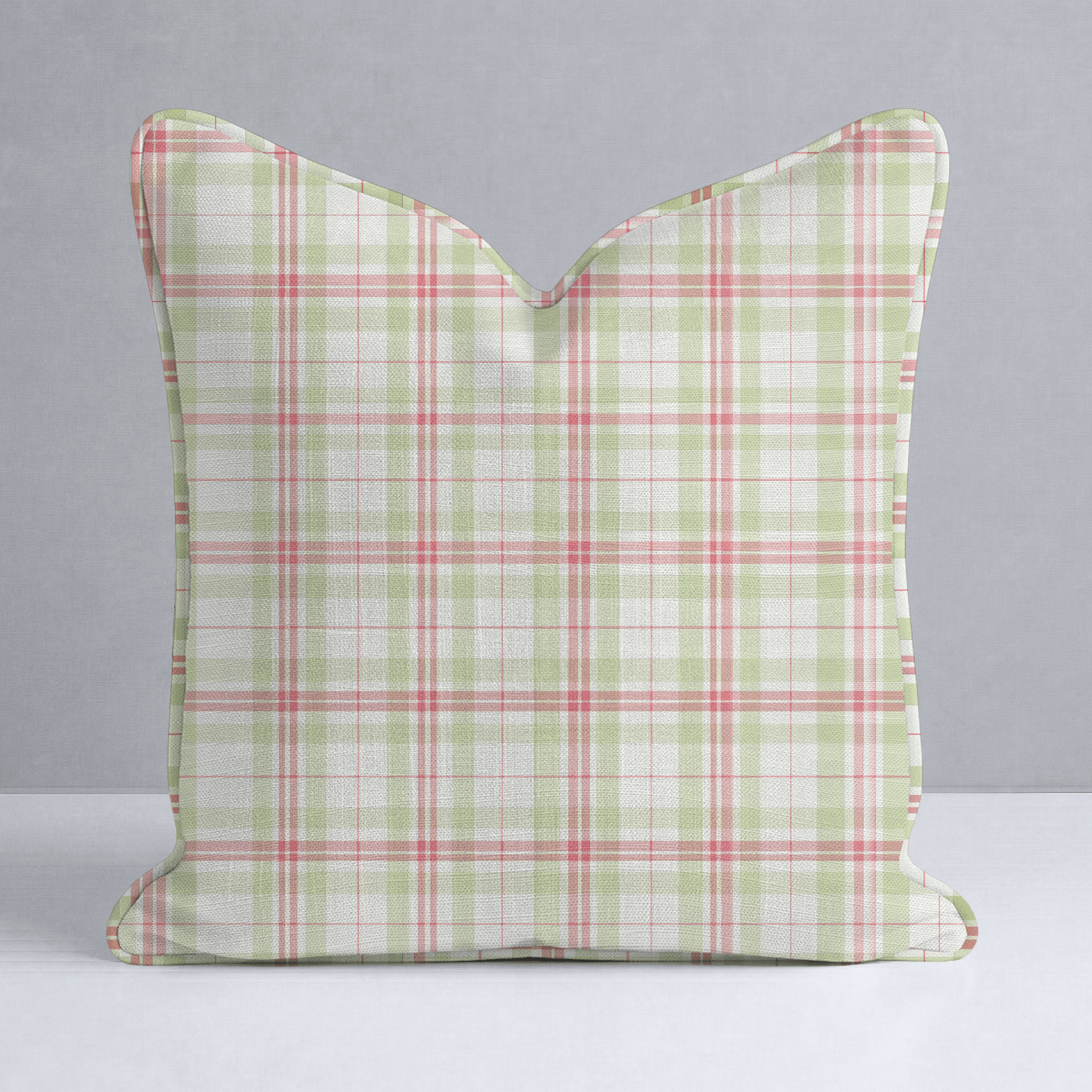 Rhubarb & Mint Throw Pillow - Lemon Park