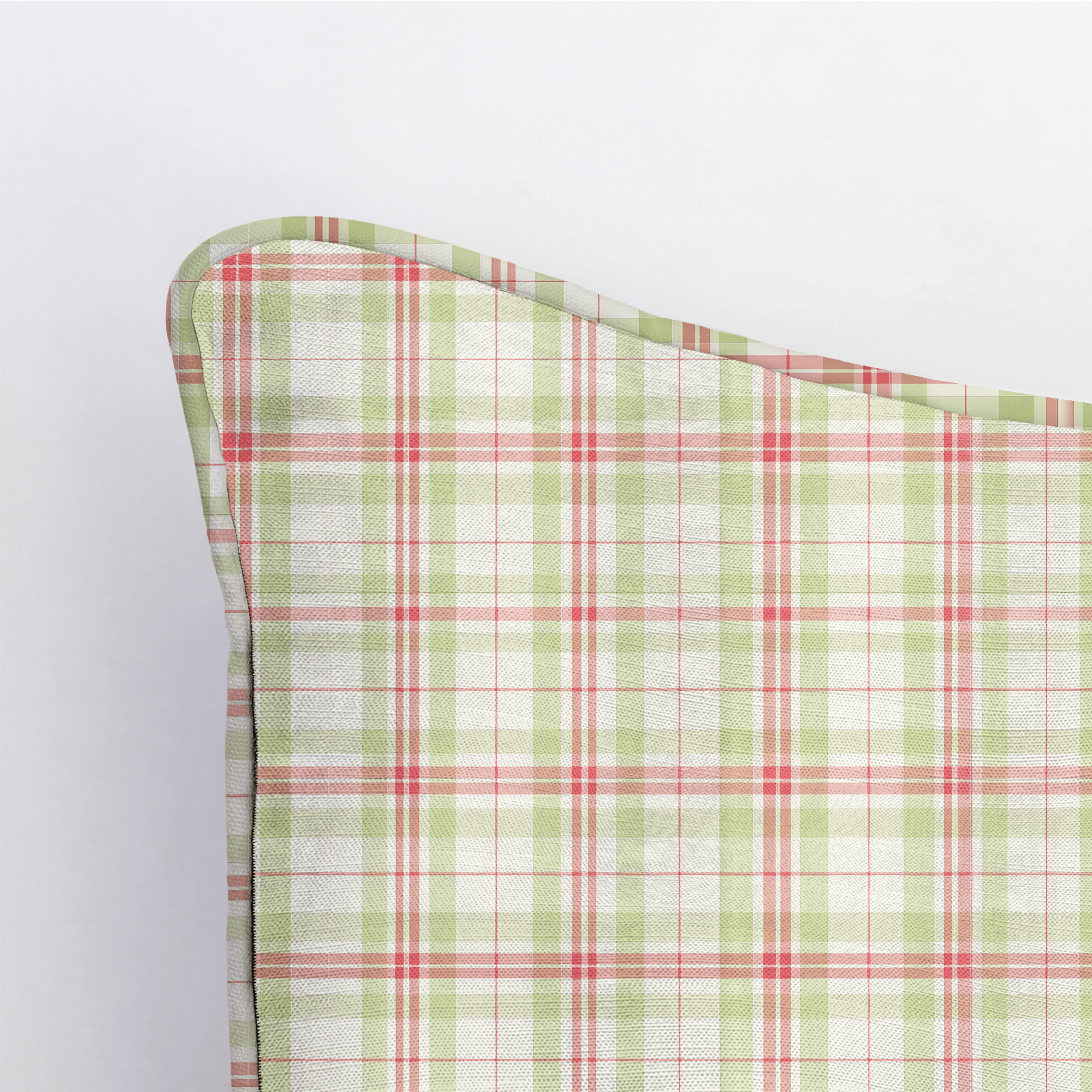 Rhubarb & Mint Throw Pillow - Lemon Park