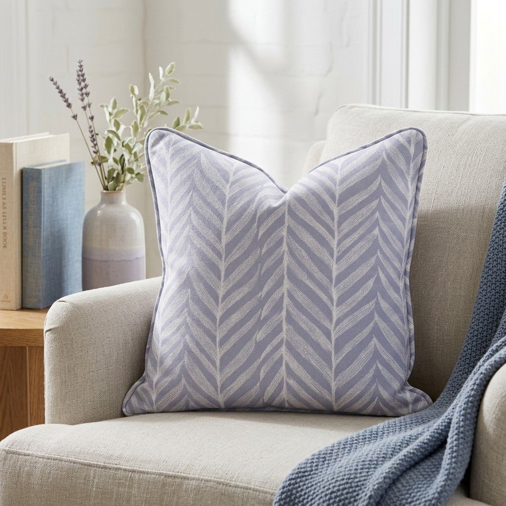 Ribbon Candy Throw Pillow - Lemon Park