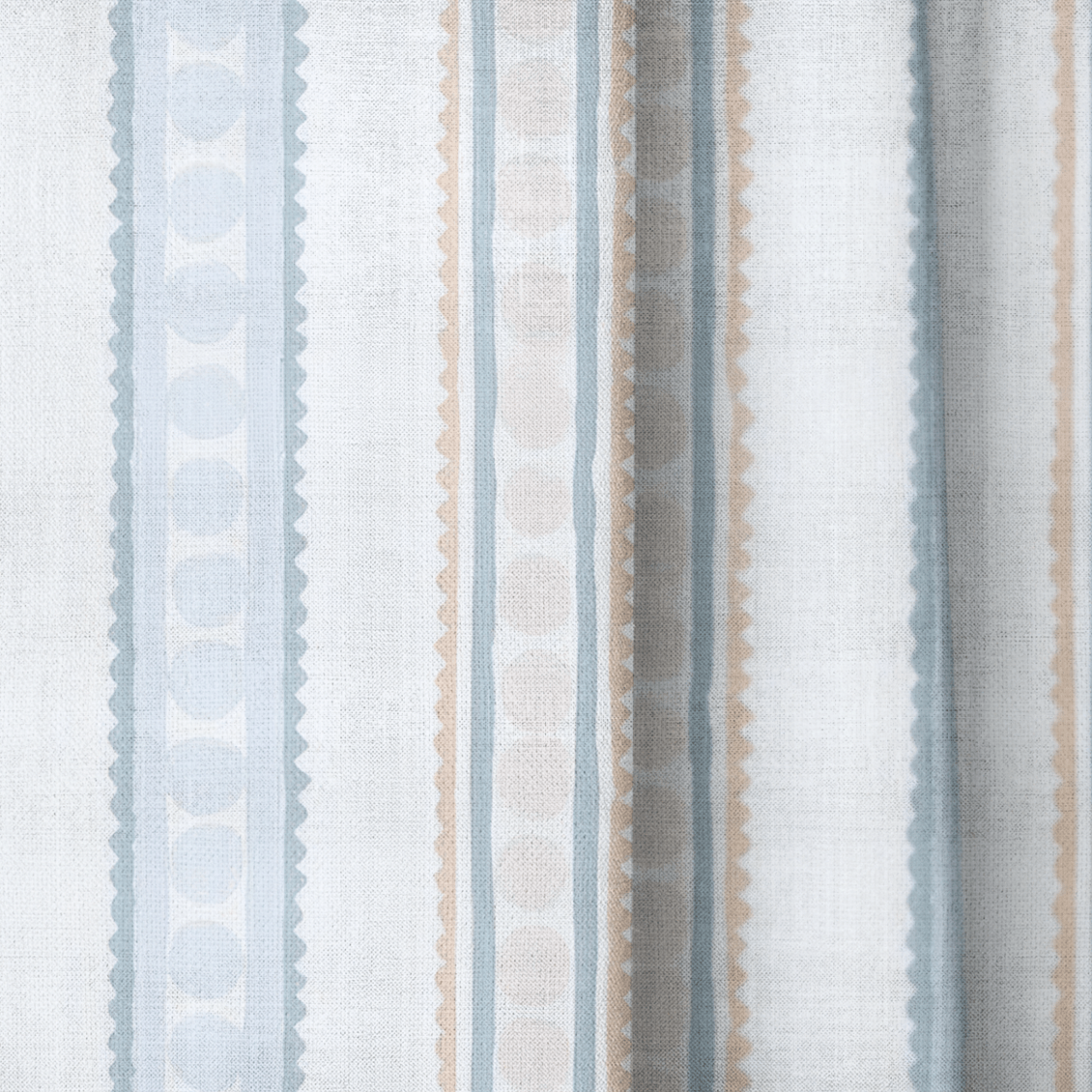 Ribbon Rows - Drapery - Lemon Park