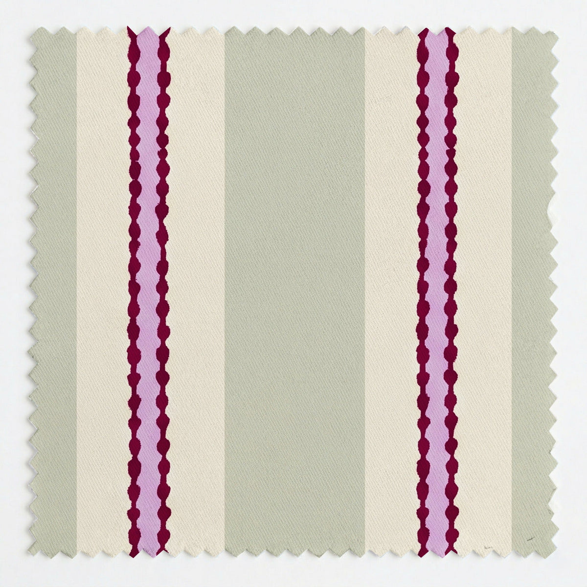 Rickrack Lane Stripe - Fabric - Lemon Park