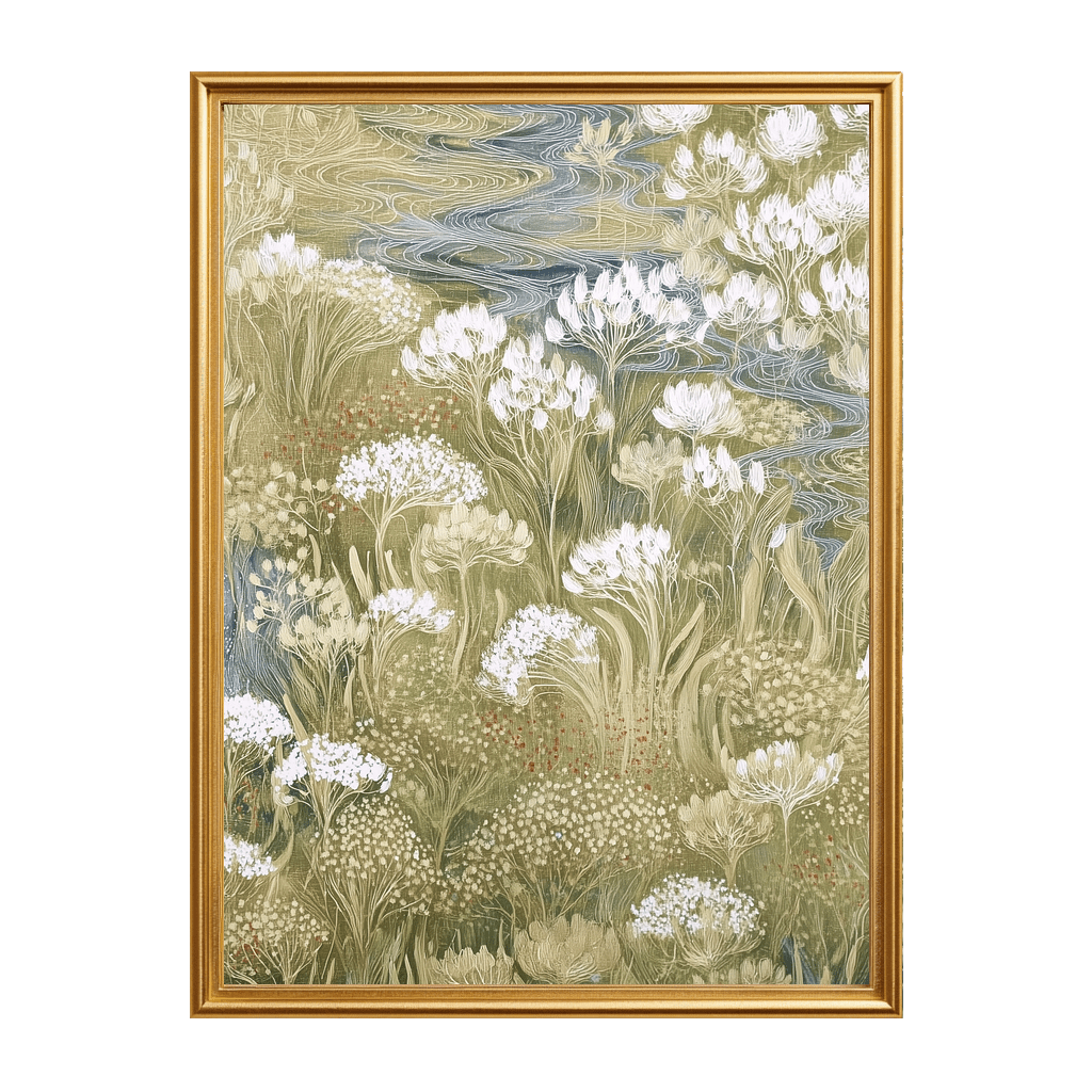 River Garden - Art Print - Lemon Park