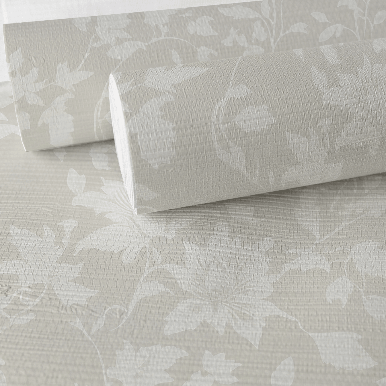 Riverbloom Faux Grasscloth Wallpaper - Lemon Park