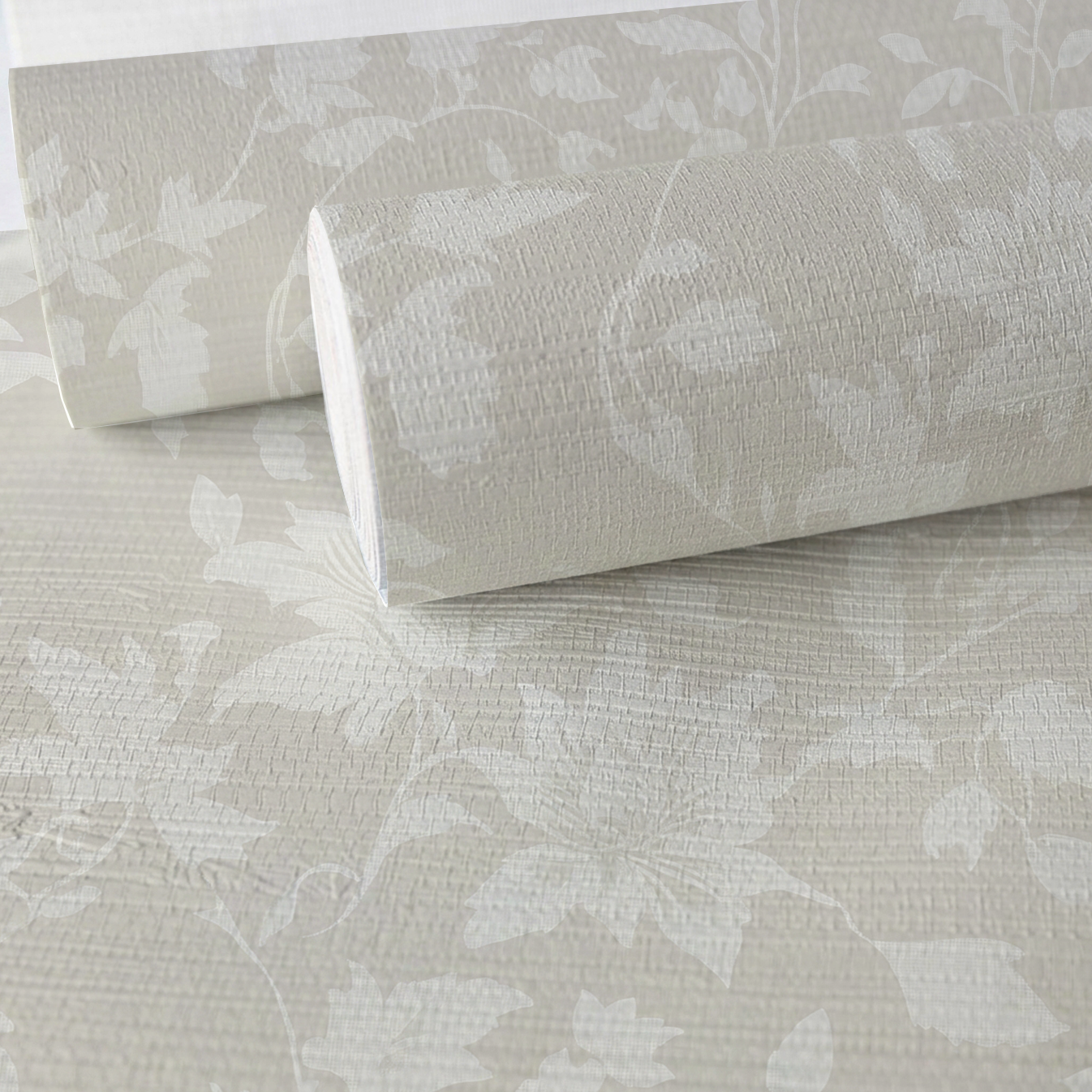 Riverbloom Faux Grasscloth Wallpaper