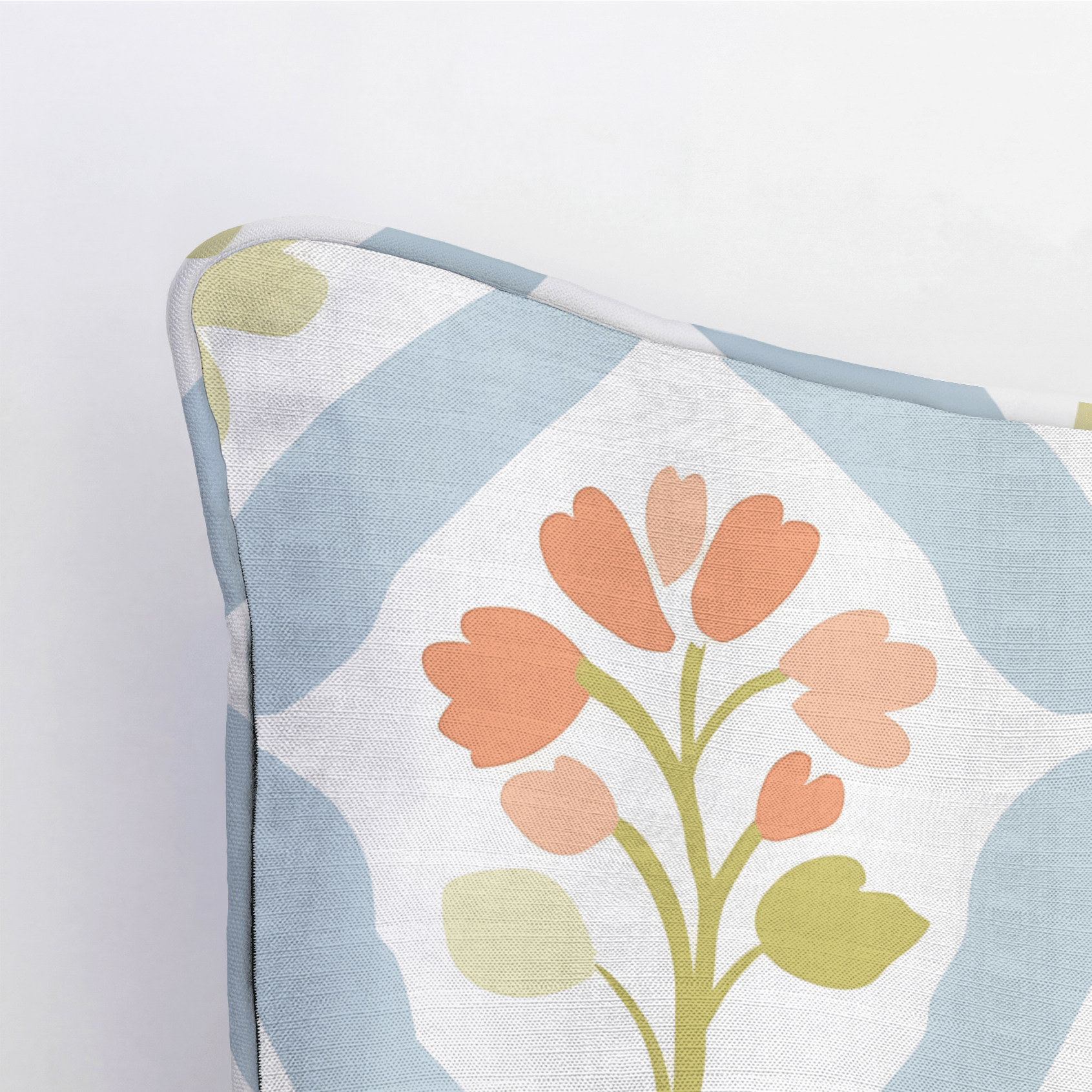 Robyn's Garden Throw Pillow - Lemon Park