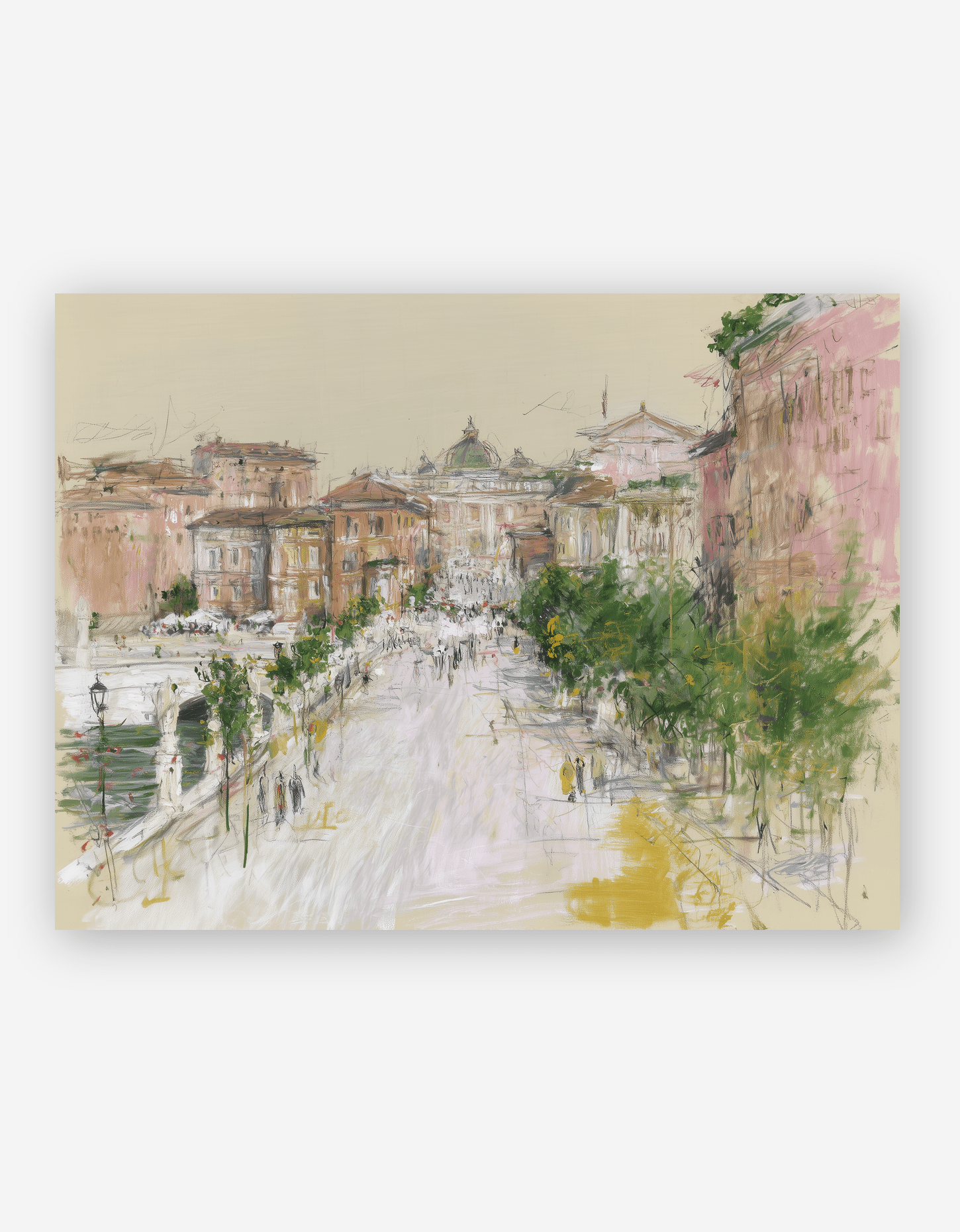 Roman Promenade - Art Print - Lemon Park