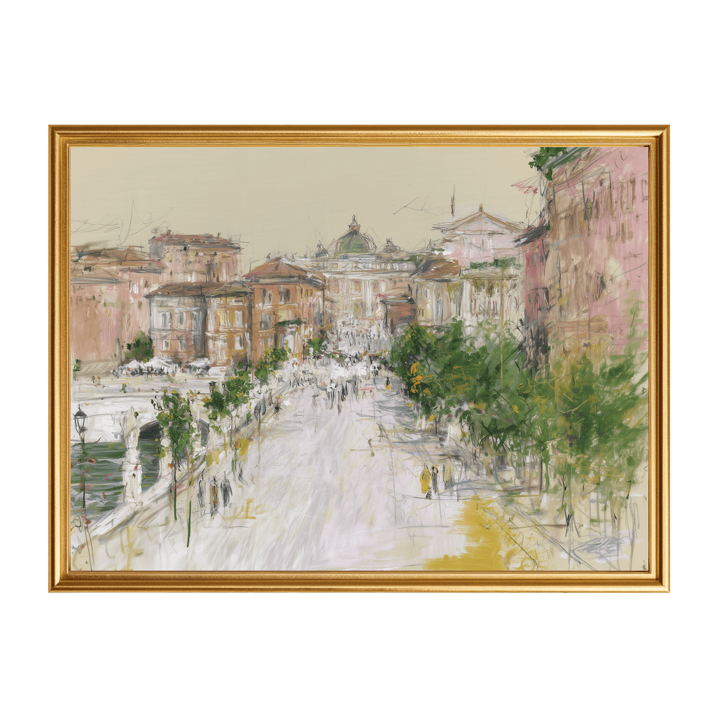 Roman Promenade - Art Print - Lemon Park