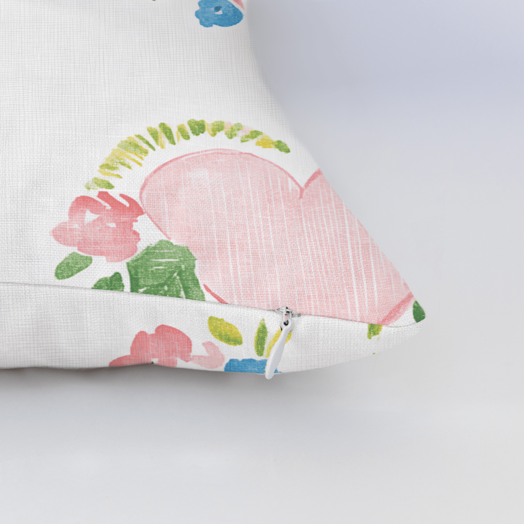Rosabella Hearts Throw Pillow - Lemon Park