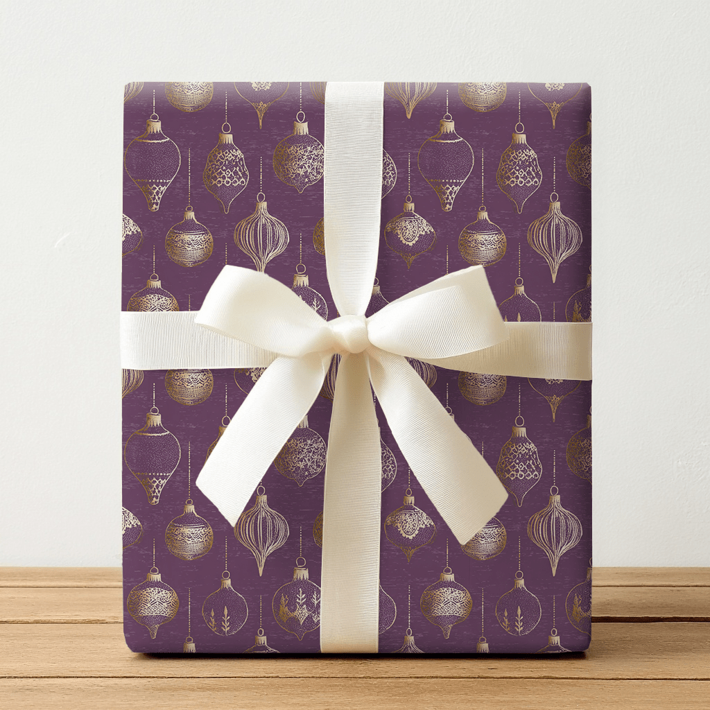 Rosalind Plum - Wrapping Paper - Lemon Park