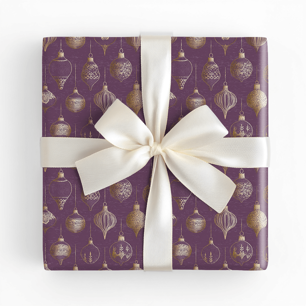 Rosalind Plum - Wrapping Paper - Lemon Park