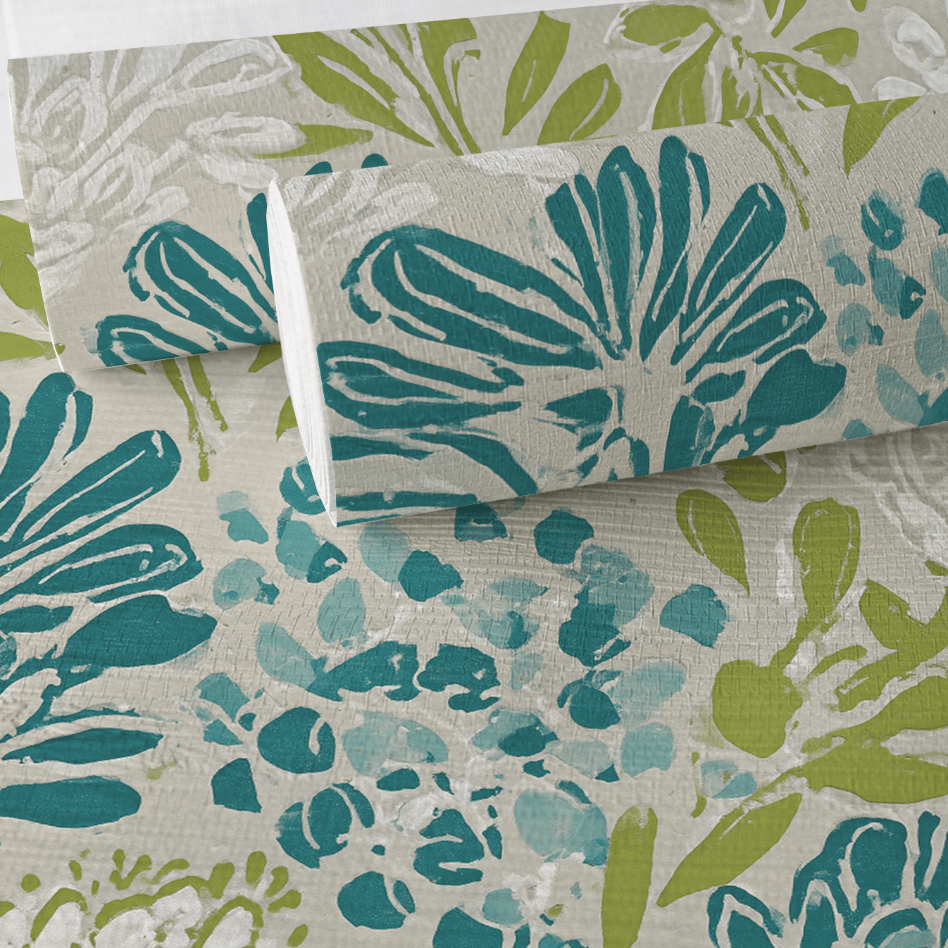 Rosamund Faux Grasscloth Wallpaper - Lemon Park