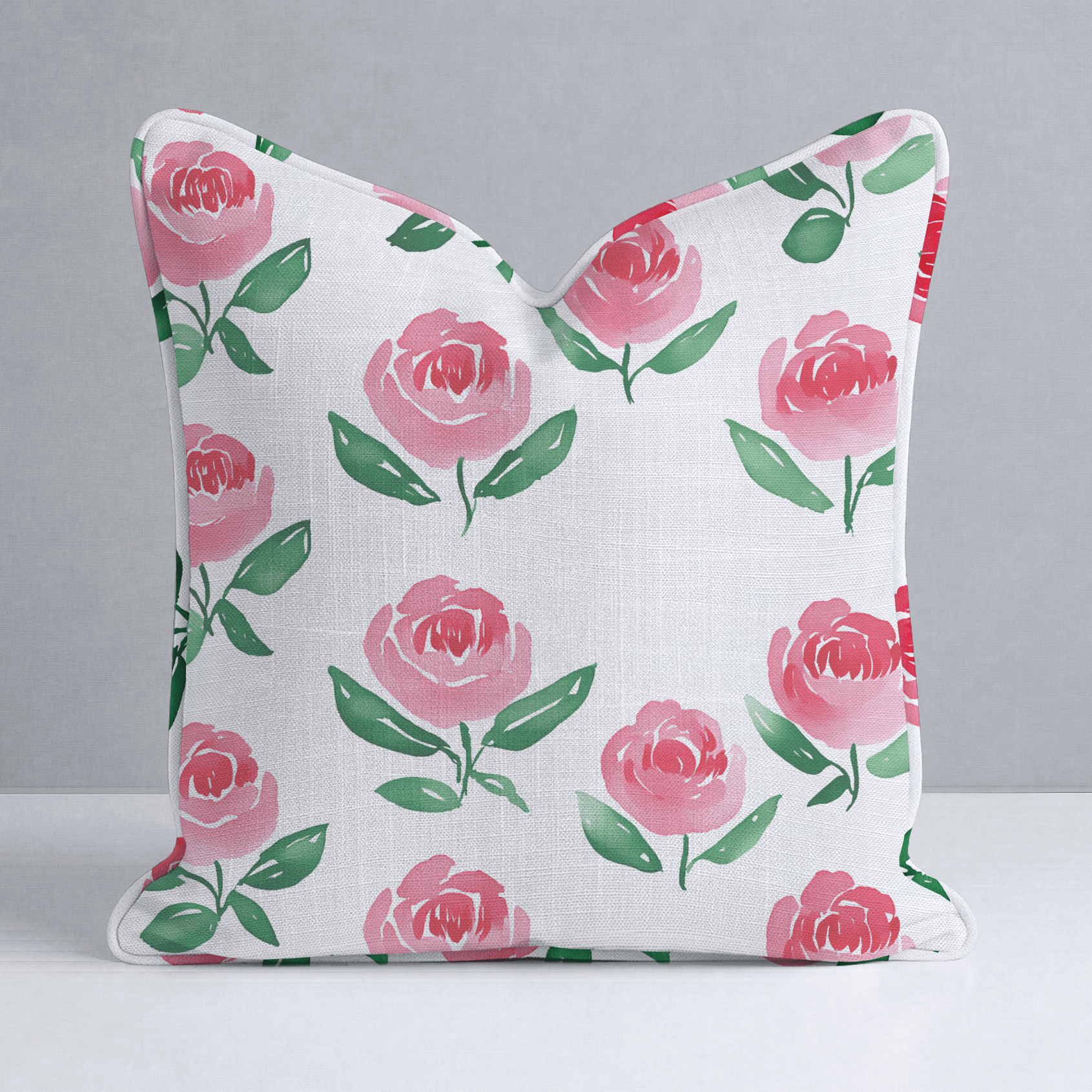 Rosé All Day Throw Pillow - Lemon Park