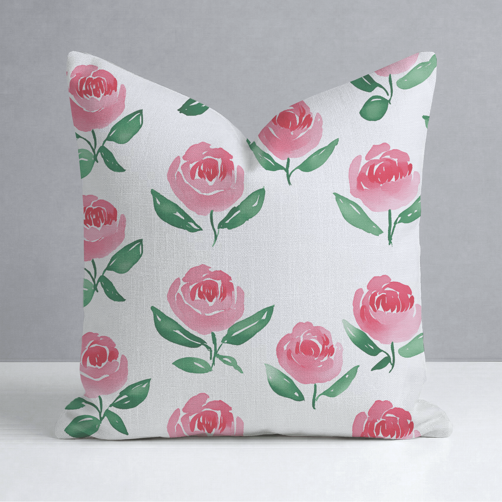 Rosé All Day Throw Pillow - Lemon Park