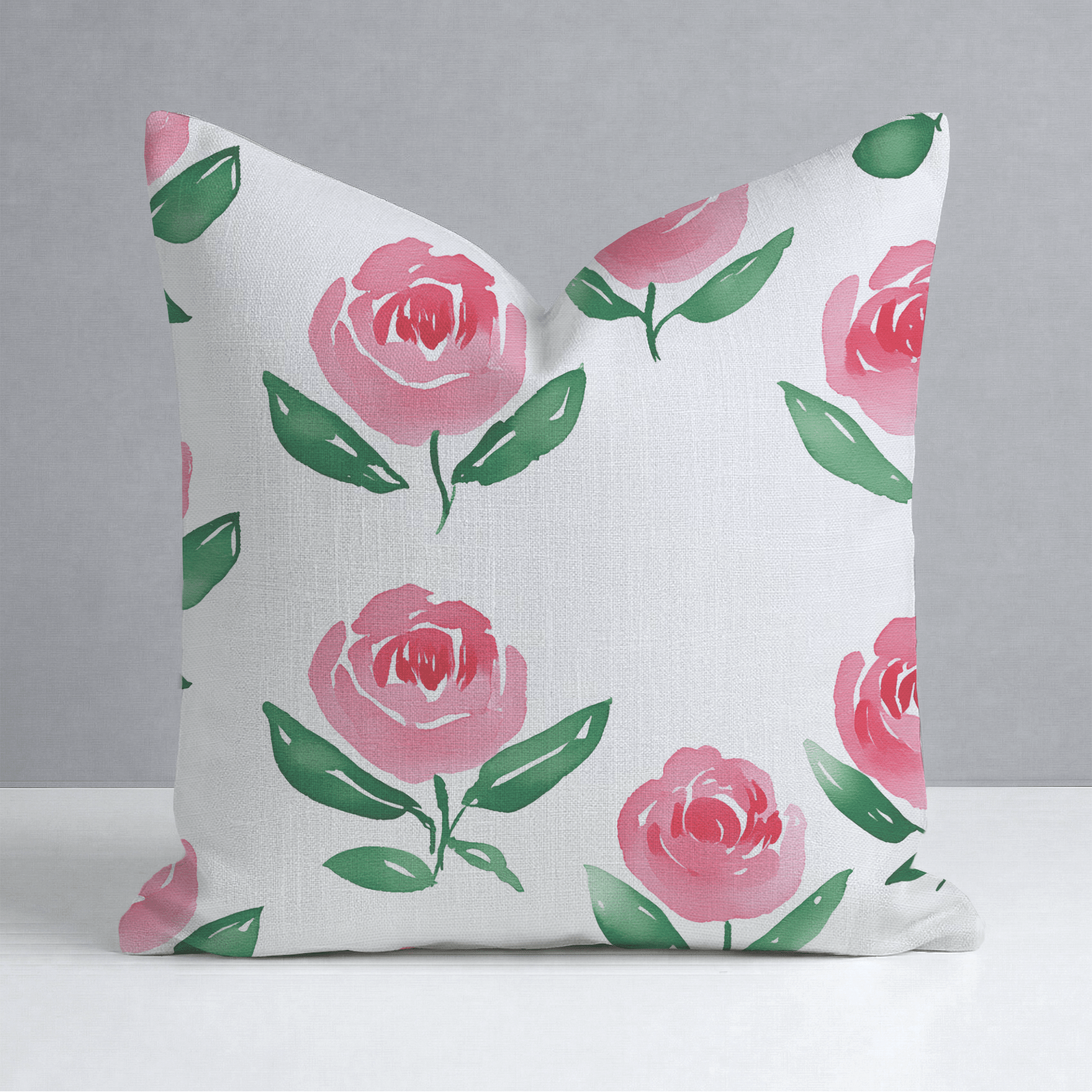 Rosé All Day Throw Pillow - Lemon Park