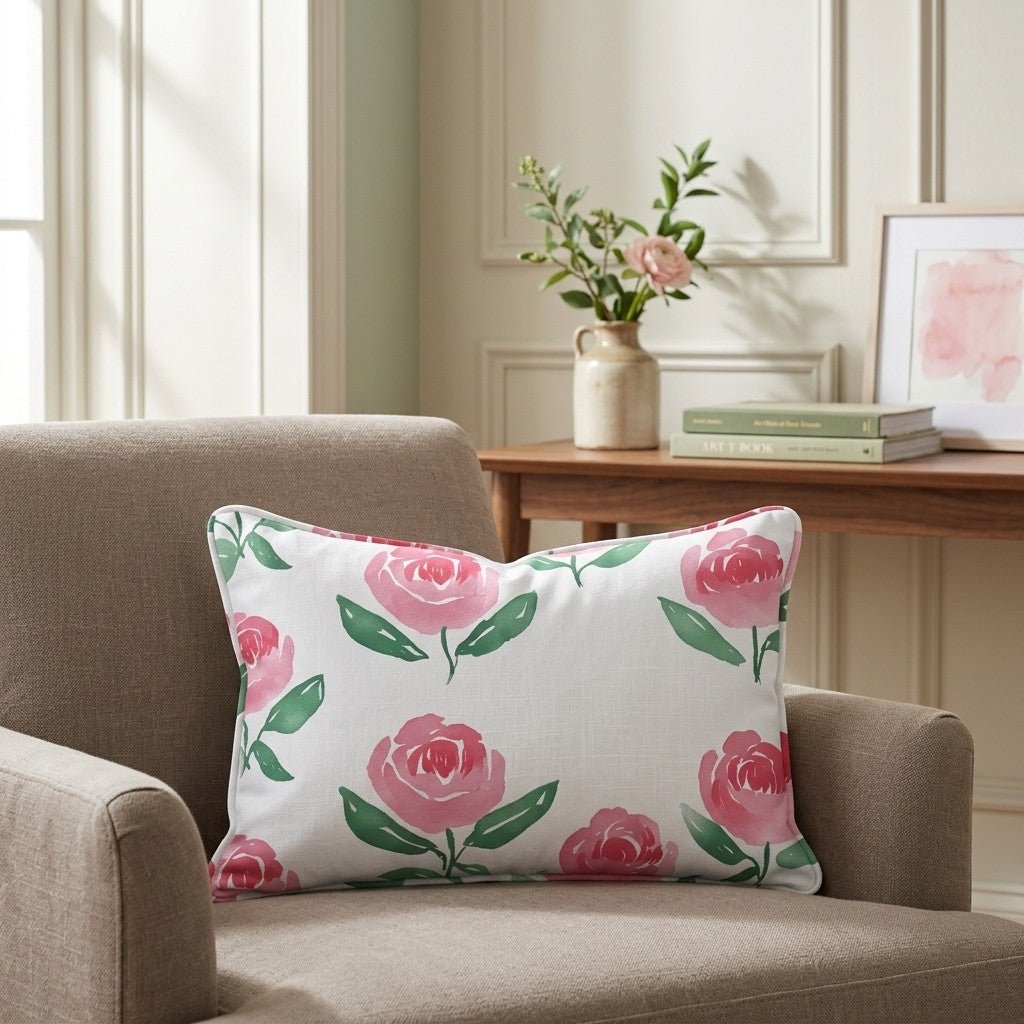 Rosé All Day Throw Pillow - Lemon Park
