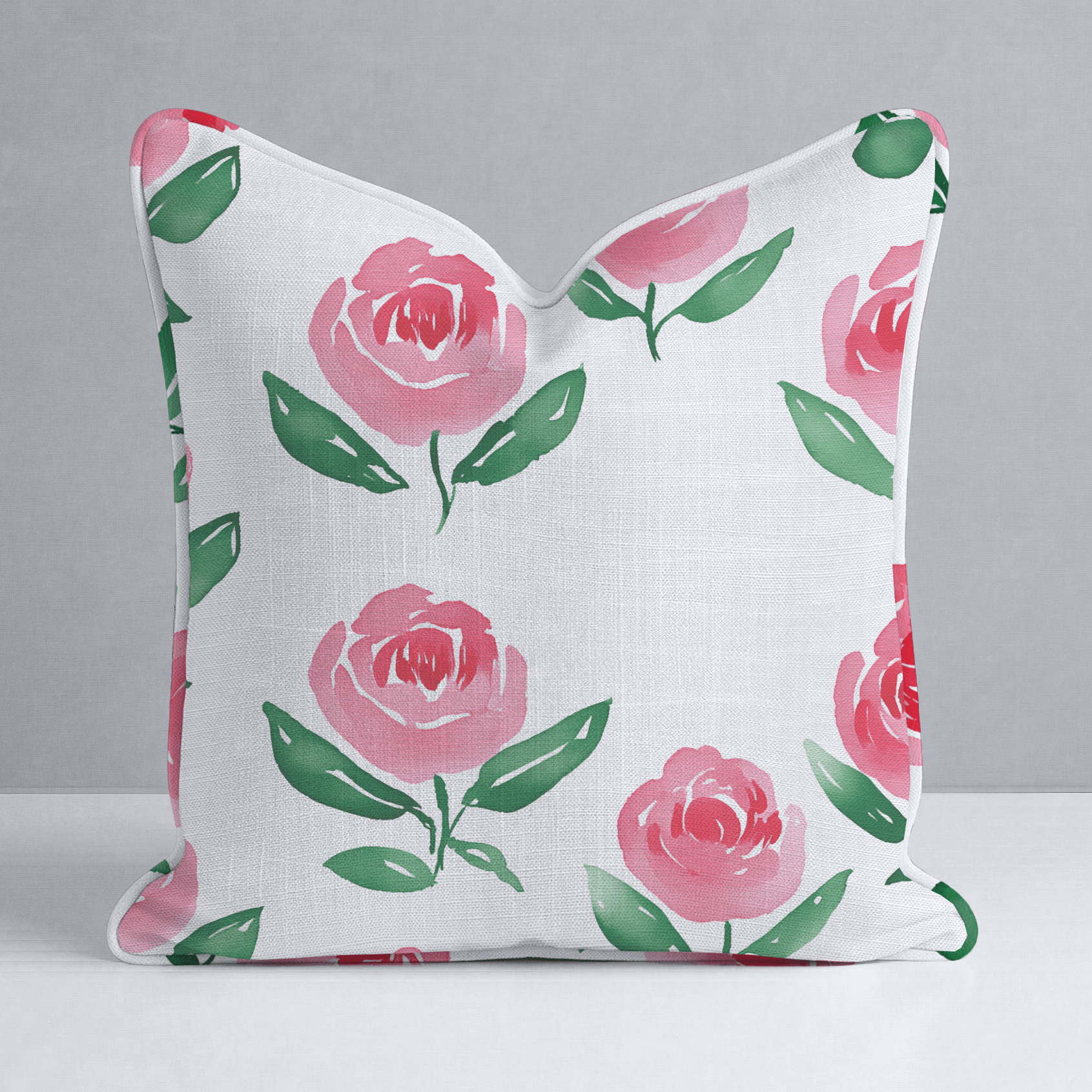 Rosé All Day Throw Pillow - Lemon Park