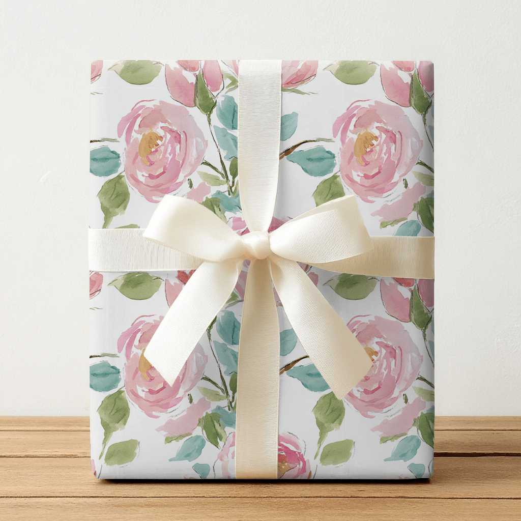 Rosé Bloom - Wrapping Paper - Lemon Park