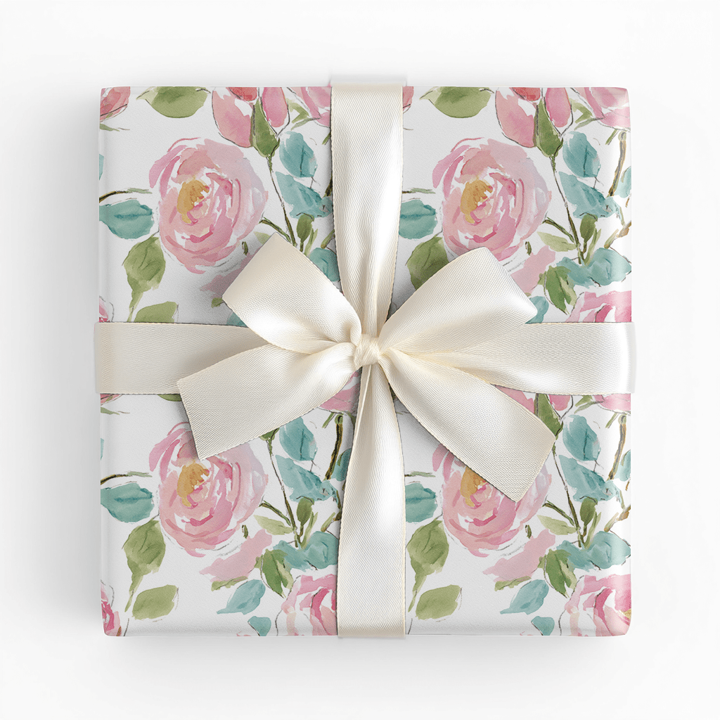 Rosé Bloom - Wrapping Paper - Lemon Park