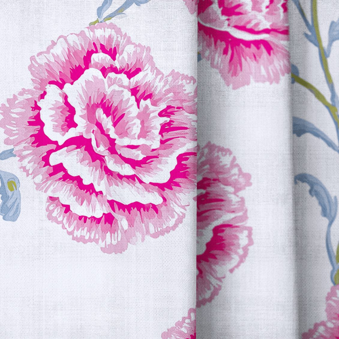 Rose Carnation - Drapery - Lemon Park