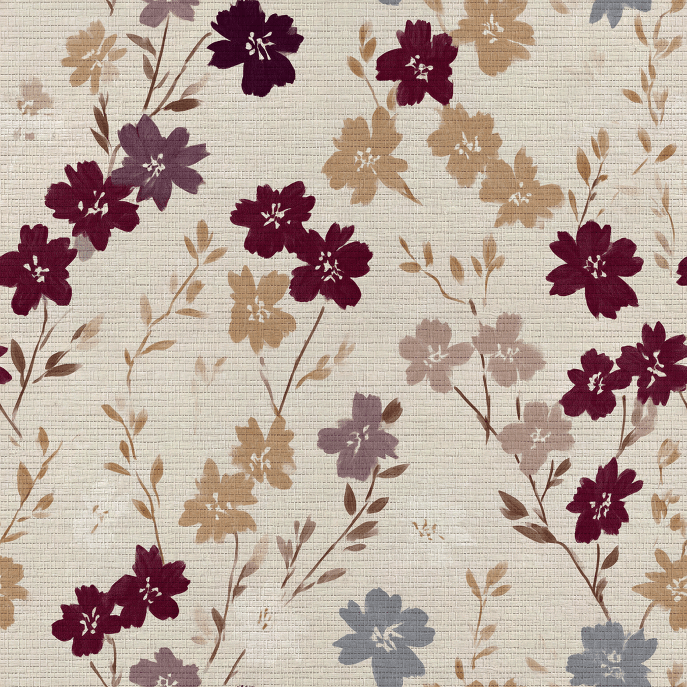 Rose Hall Faux Grasscloth Wallpaper - Lemon Park