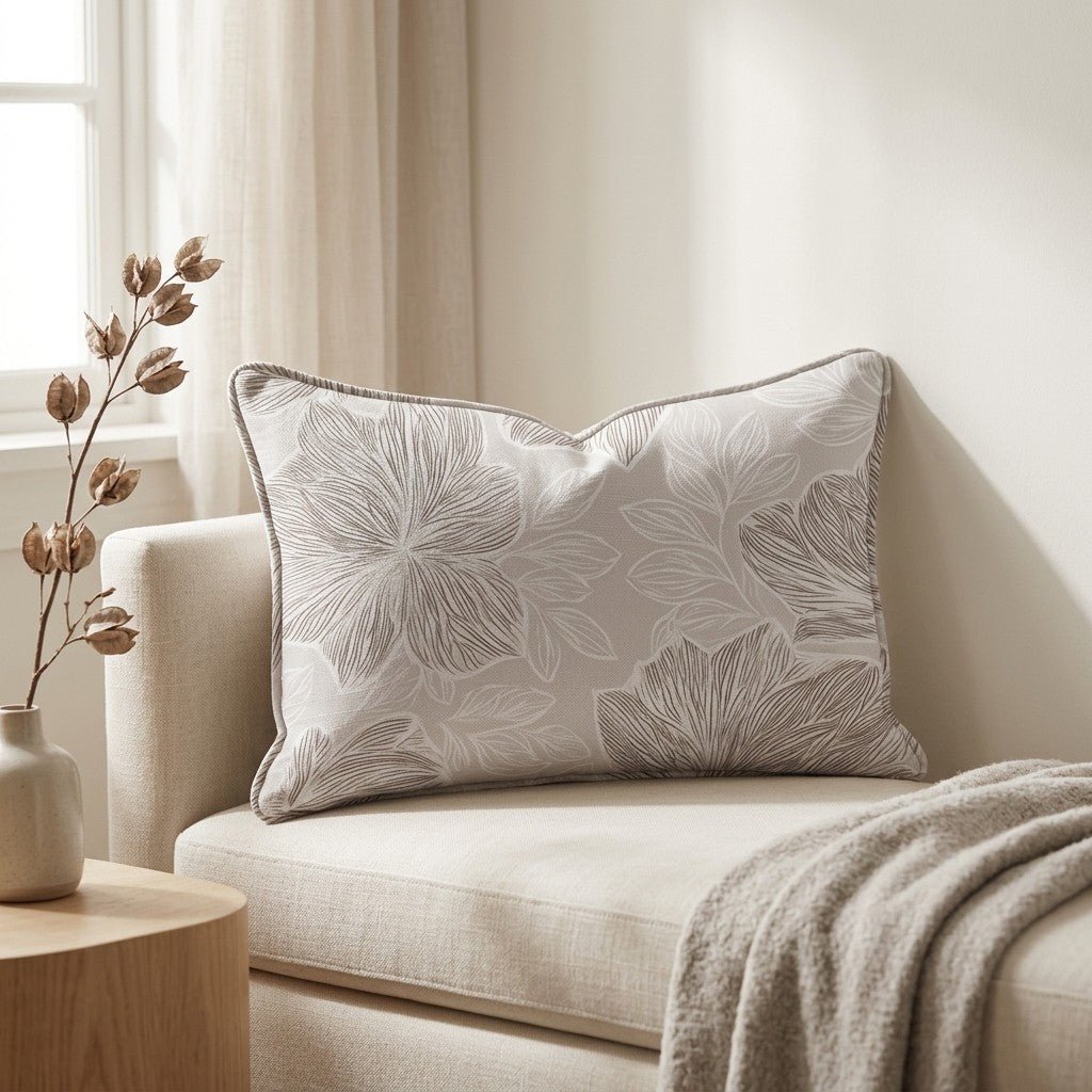 Rosegold Throw Pillow - Lemon Park