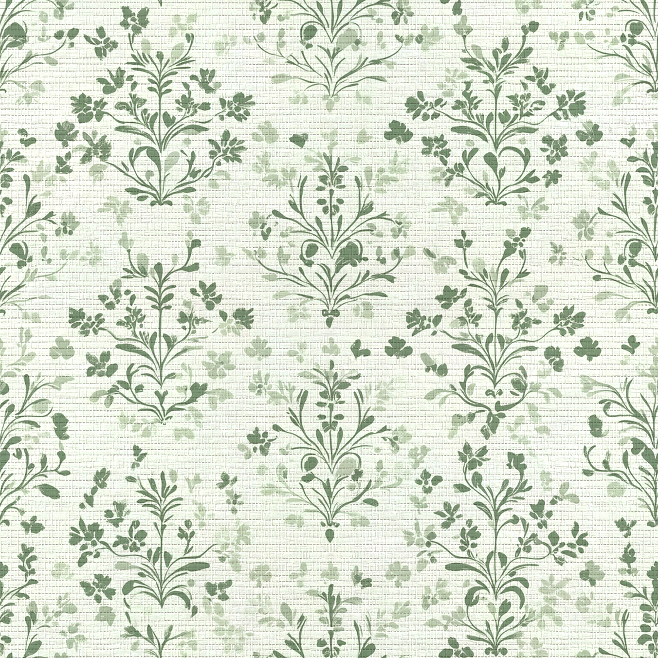 Rosemary's Garden Faux Grasscloth Wallpaper