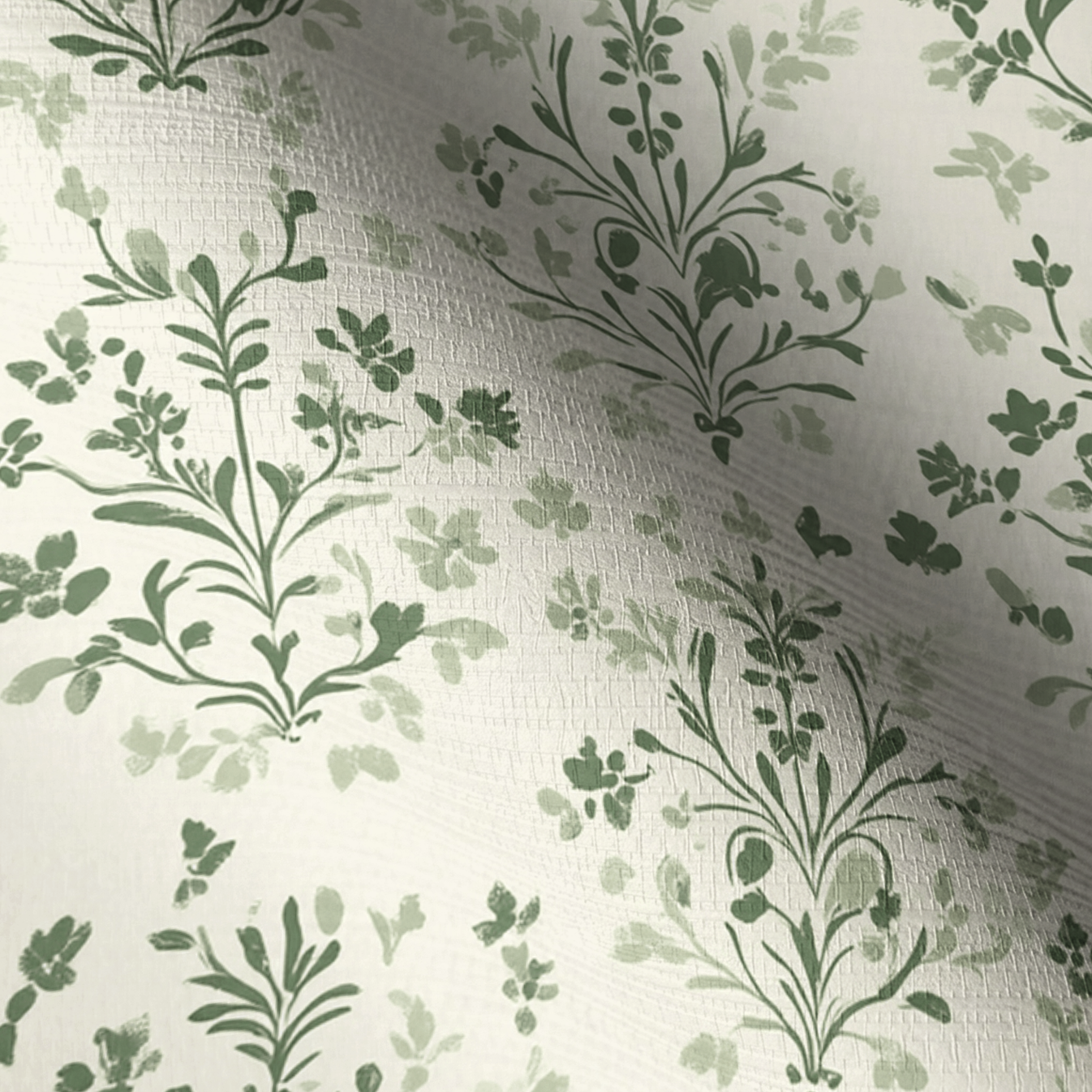 Rosemary's Garden Faux Grasscloth Wallpaper