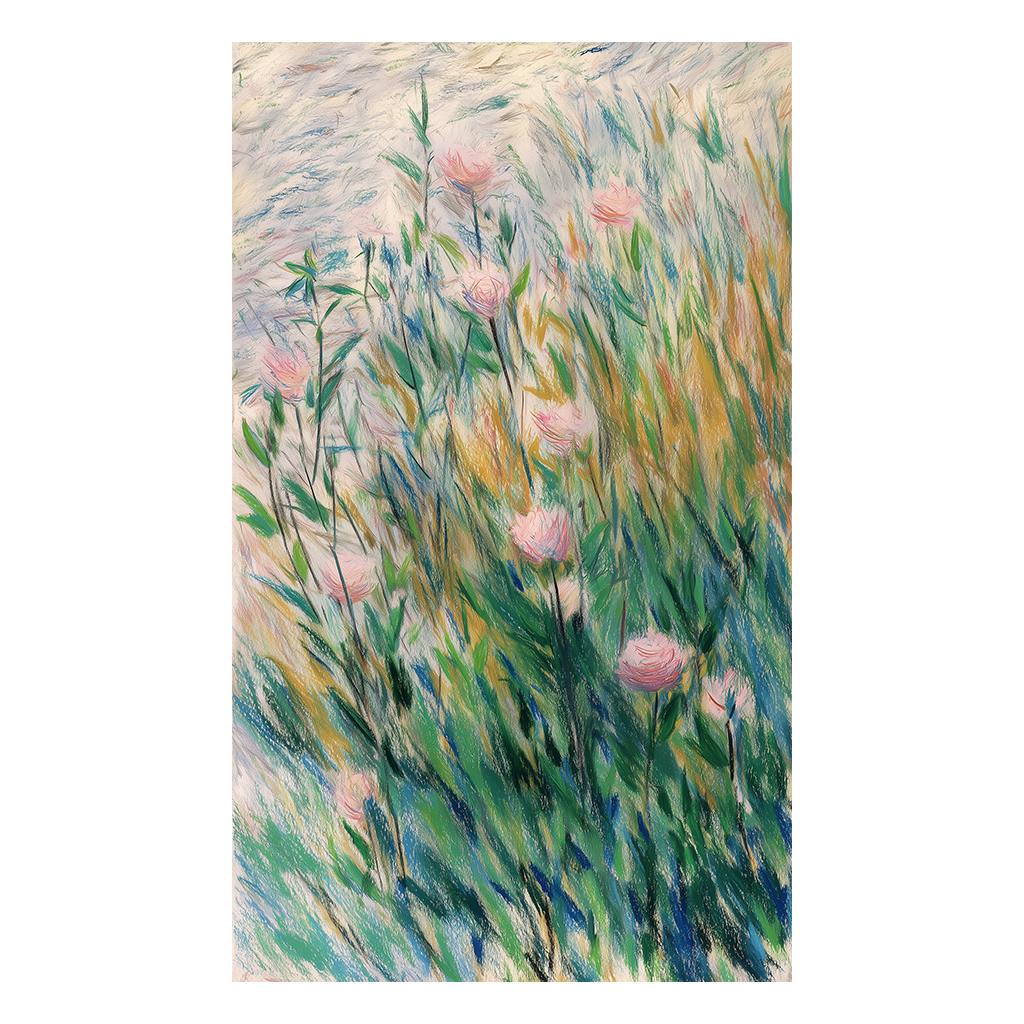 Roses in the Wind - Tapestry - Lemon Park