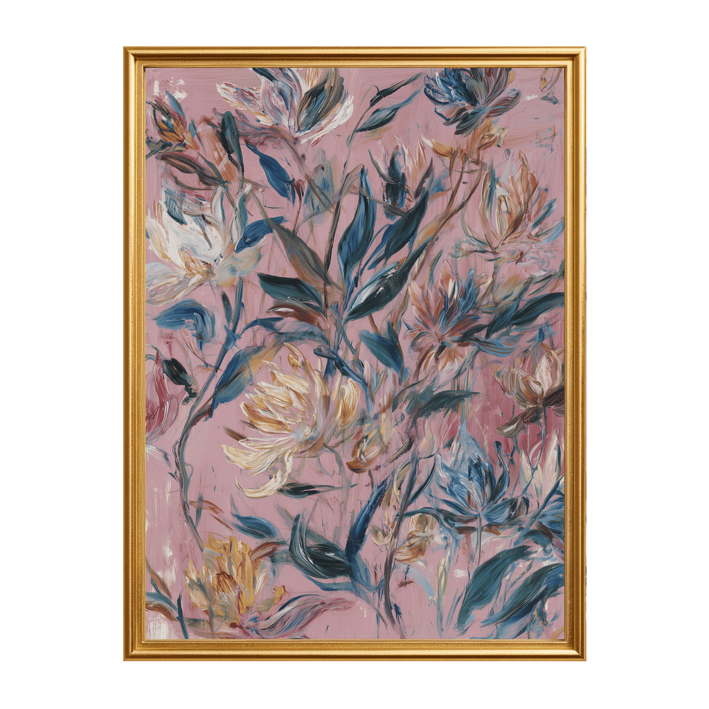 Rosewood Botanica - Art Print - Lemon Park
