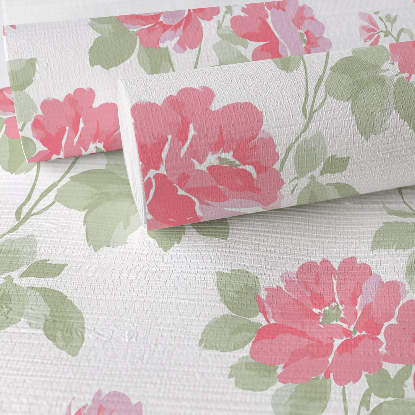 Rosewood Cottage Faux Grasscloth Wallpaper - Lemon Park