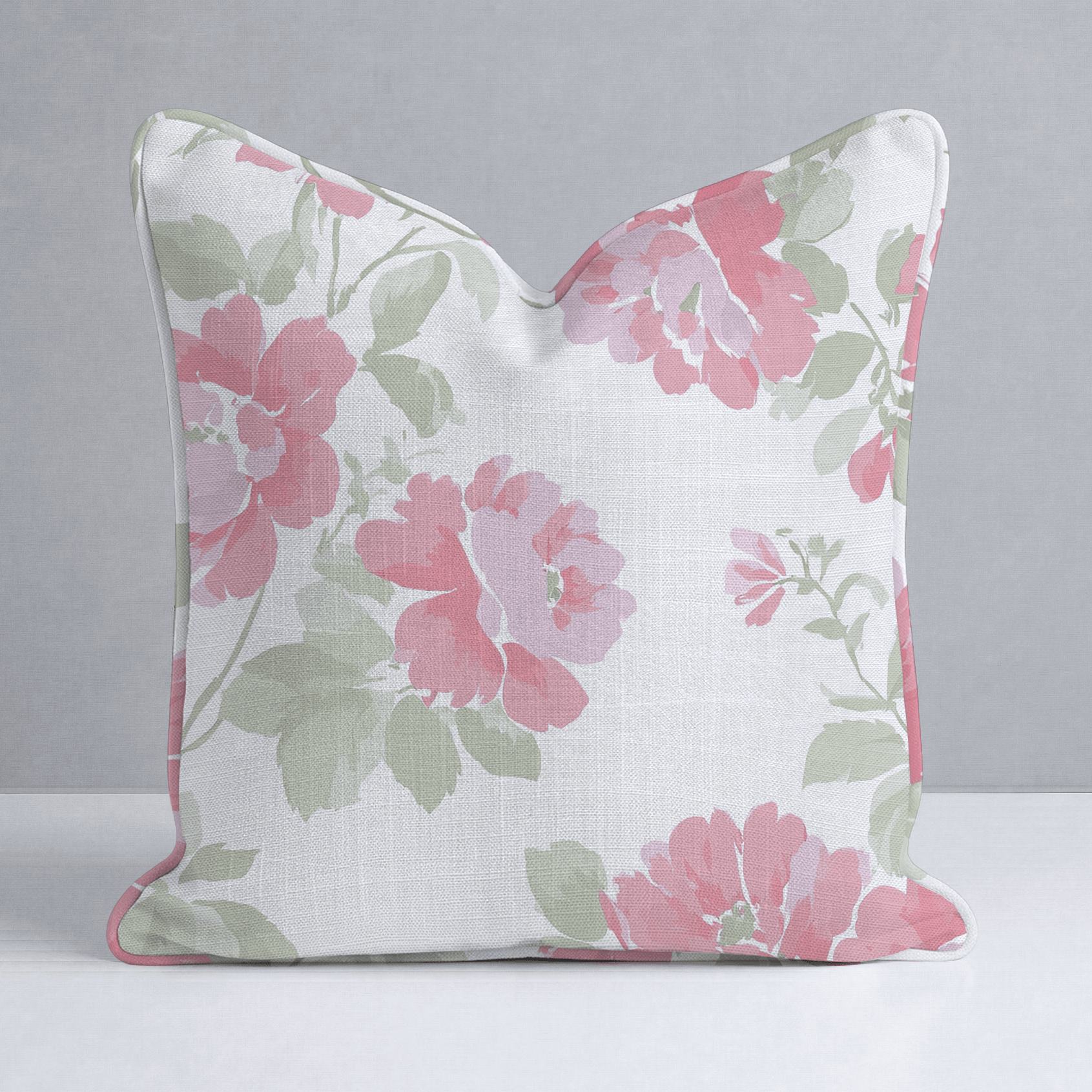 Rosewood Cottage Throw Pillow - Lemon Park