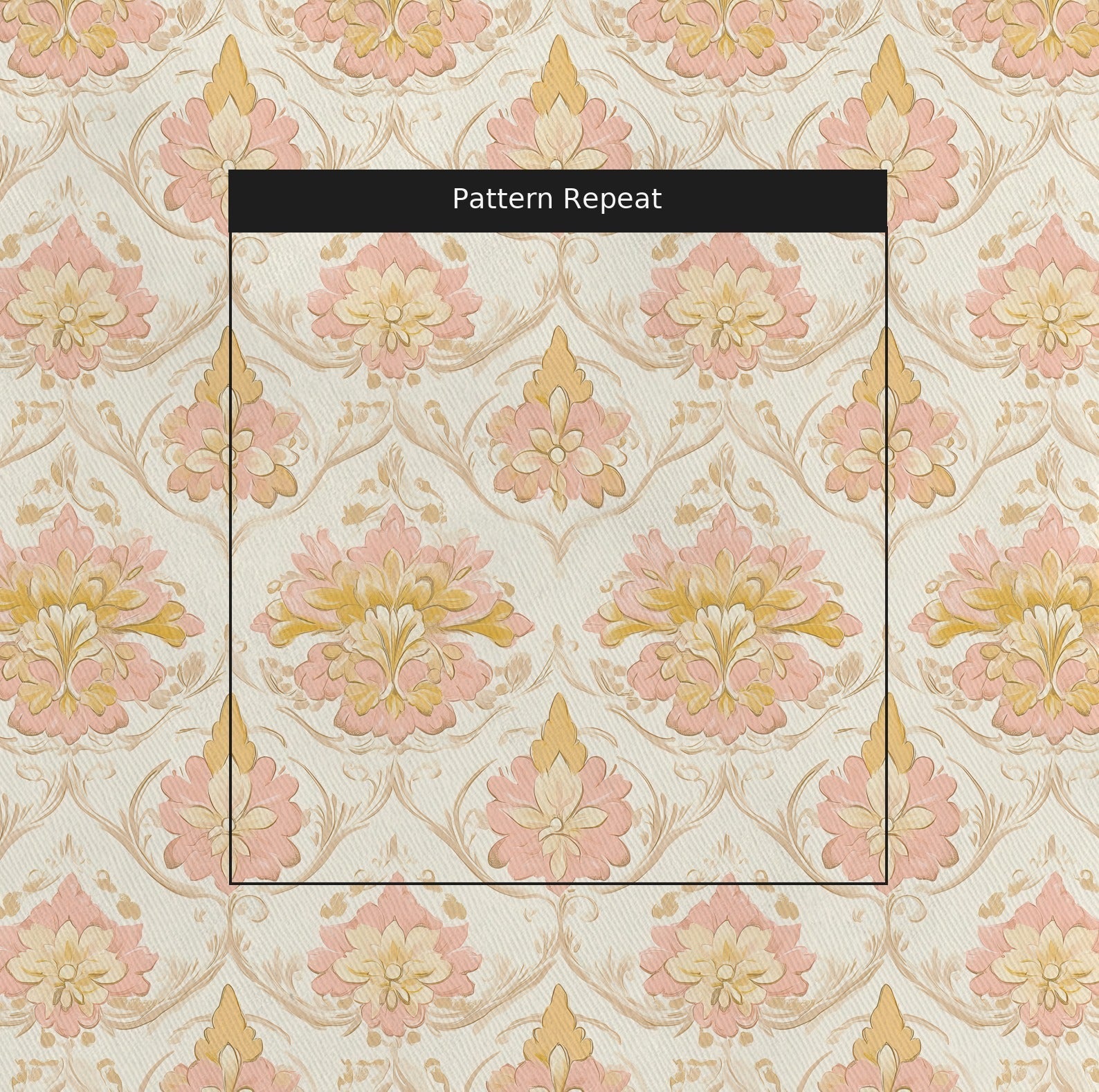 Rosewood Lattice - Fabric - Lemon Park