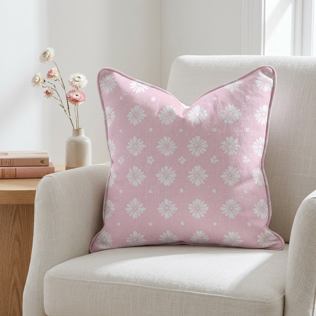 Rosie's Delight Throw Pillow - Lemon Park