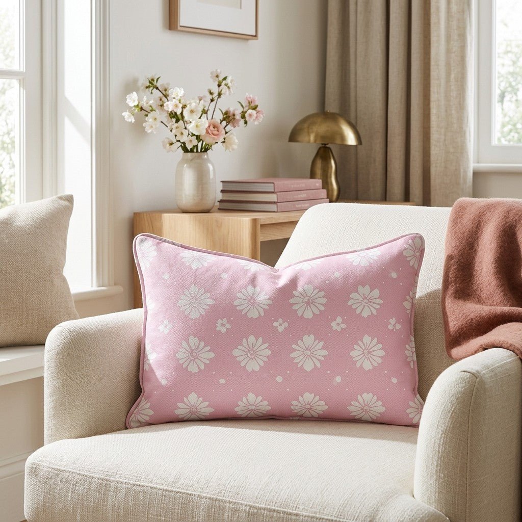 Rosie's Delight Throw Pillow - Lemon Park