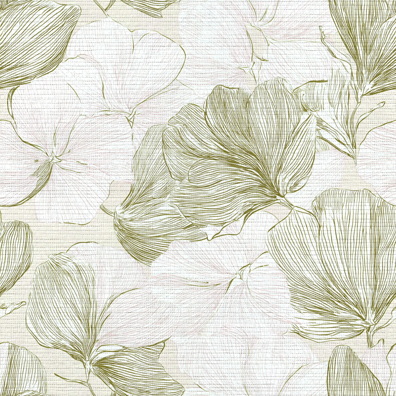 Rosy Air Faux Grasscloth Wallpaper - Lemon Park