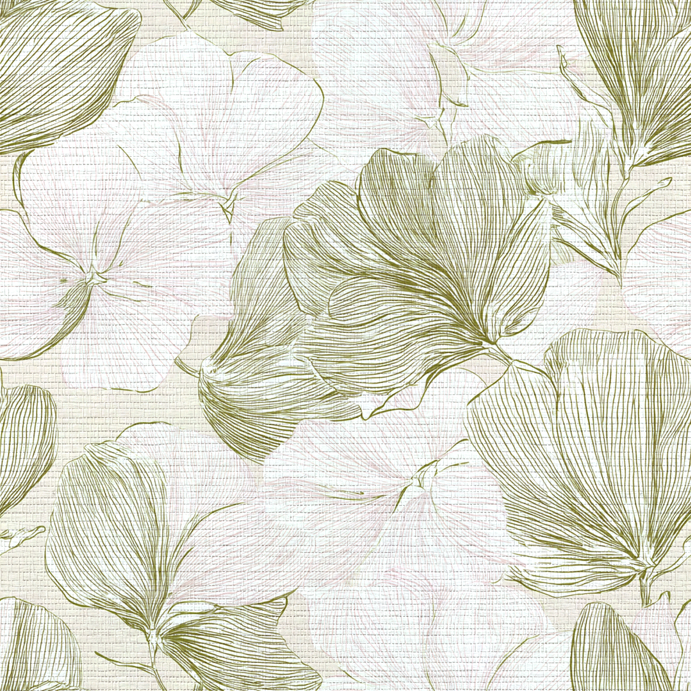 Rosy Air Faux Grasscloth Wallpaper