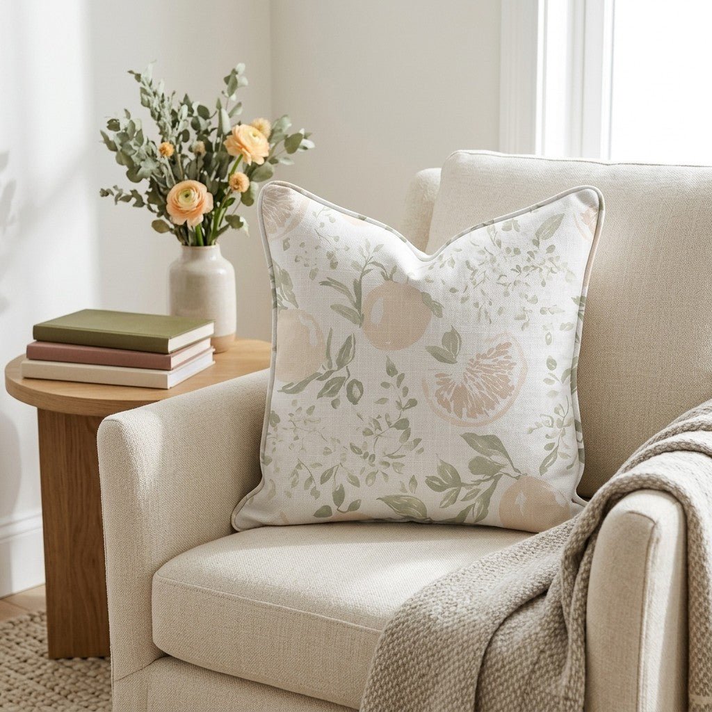 Rowan Throw Pillow - Lemon Park