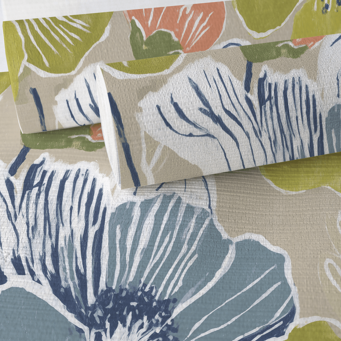Rowena Faux Grasscloth Wallpaper - Lemon Park
