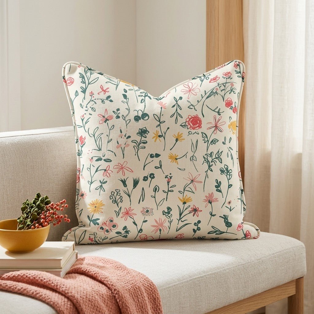 Ruby Throw Pillow - Lemon Park