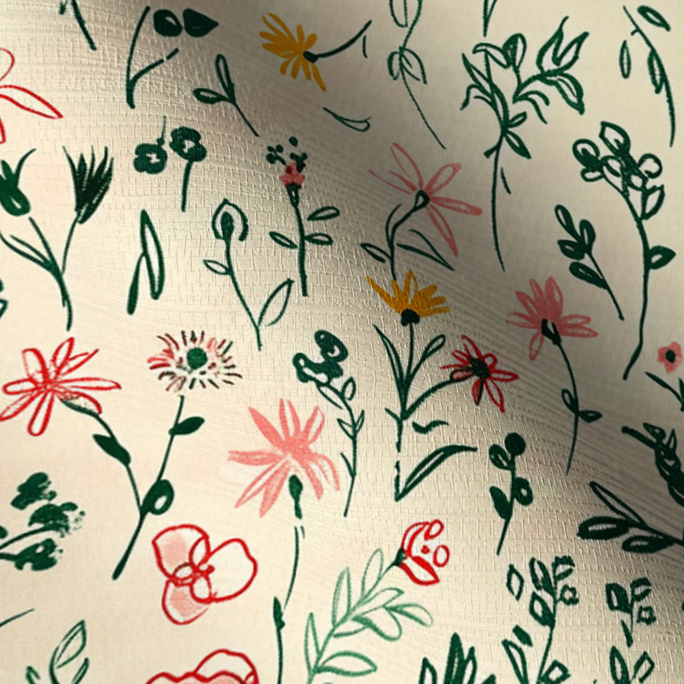 Ruby Faux Grasscloth Wallpaper