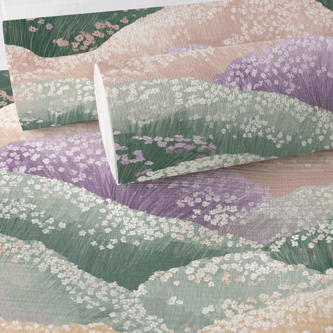Rue Faux Grasscloth Wallpaper - Lemon Park