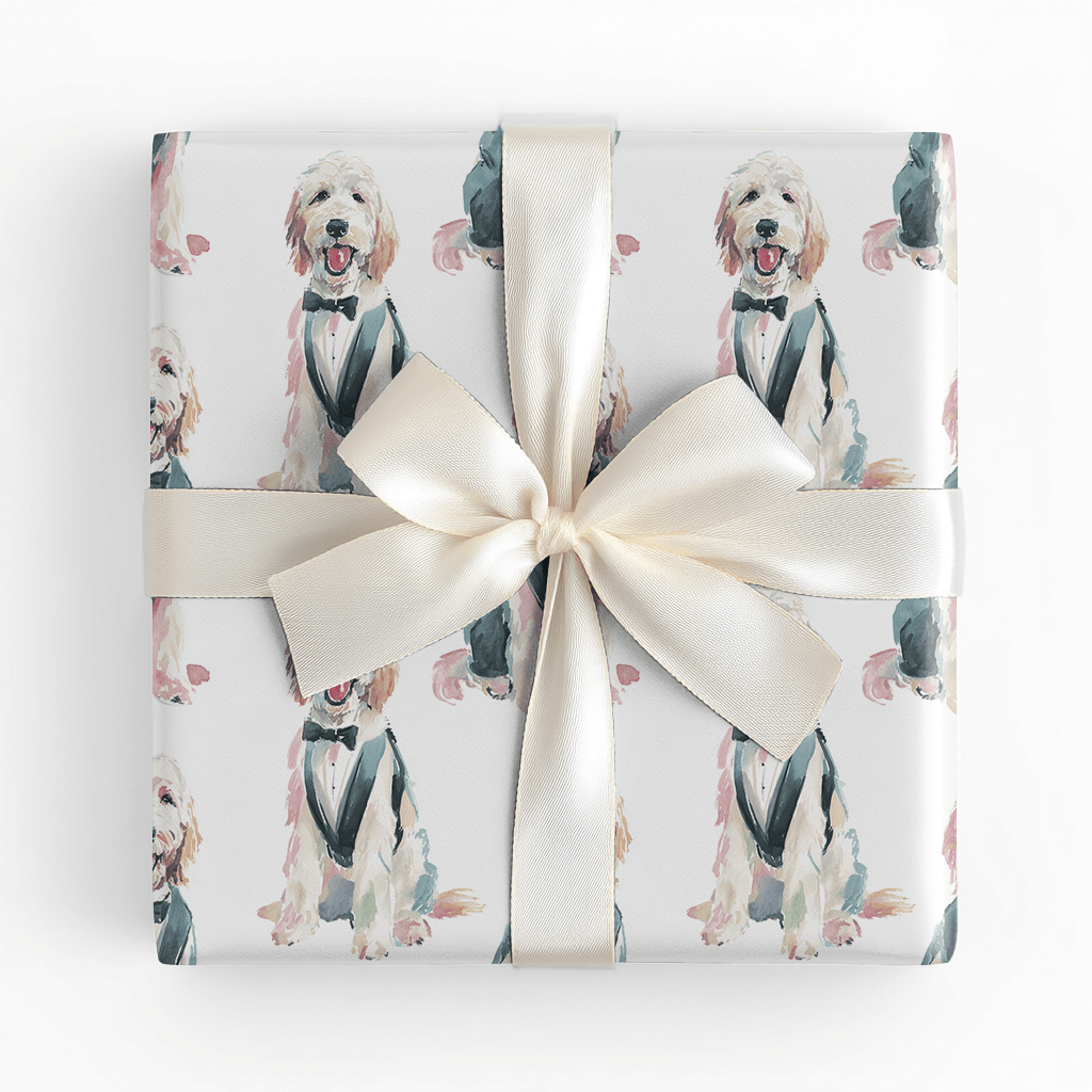 Rufus Tux - Wrapping Paper - Lemon Park