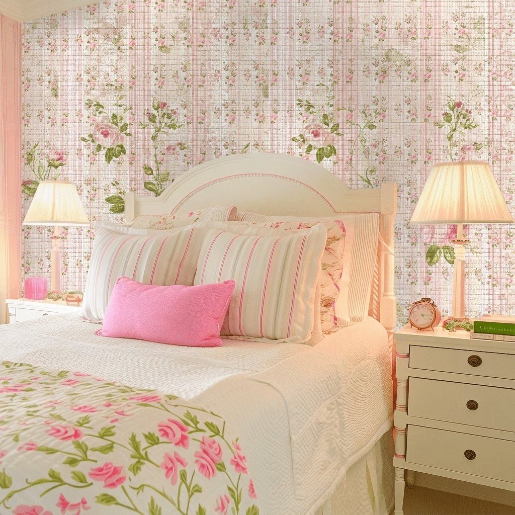 Ruth Faux Grasscloth Wallpaper - Lemon Park