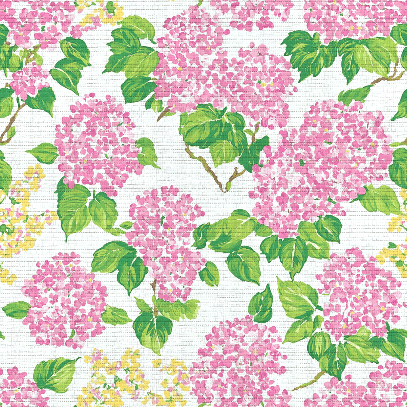 Sadie Faux Grasscloth Wallpaper - Lemon Park