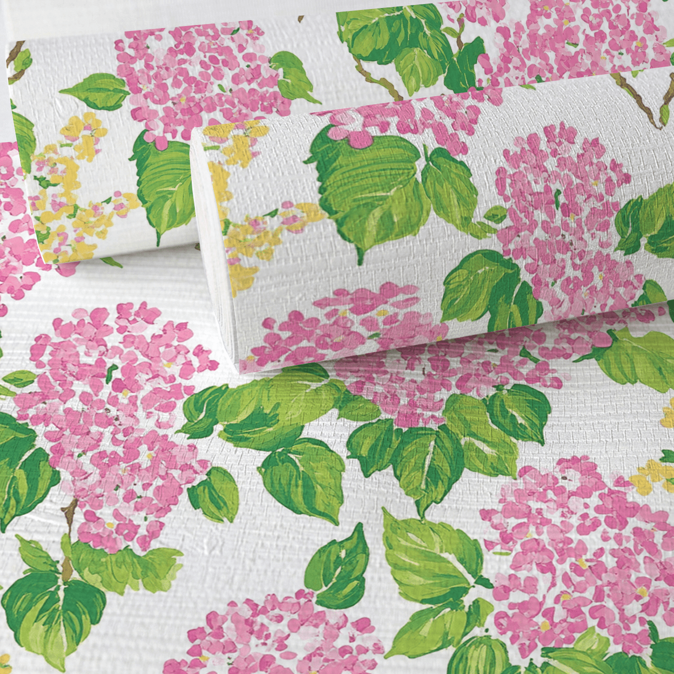 Sadie Faux Grasscloth Wallpaper - Lemon Park